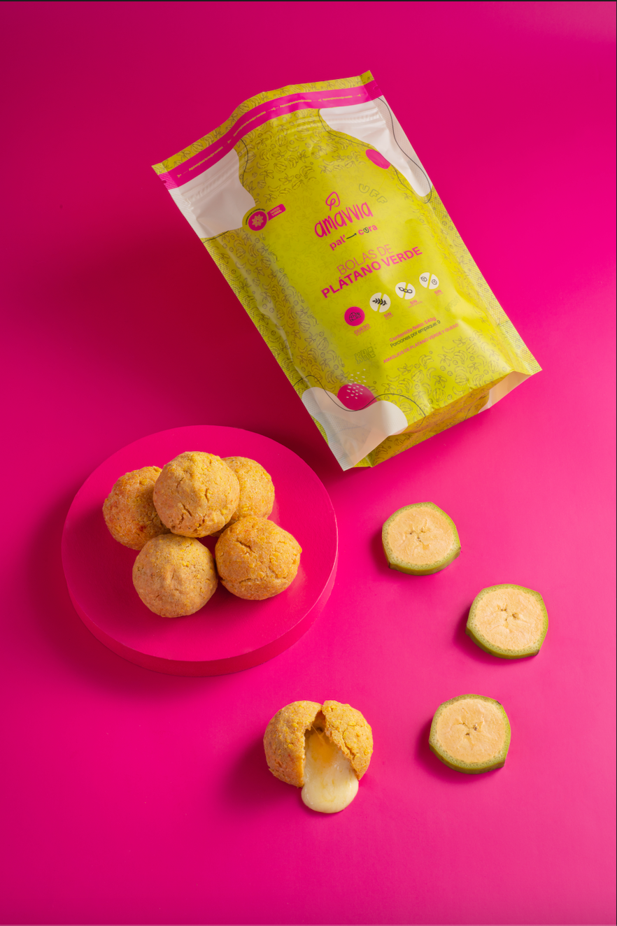 Bolas de plátano